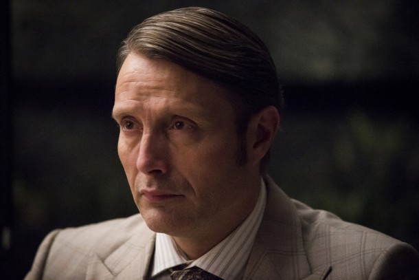 HANNIBAL -- "Aperitivo" Episode 304 -- Pictured: Mads Mikkelsen as Hannibal Lecter -- (Photo by: Brooke Palmer/NBC)
