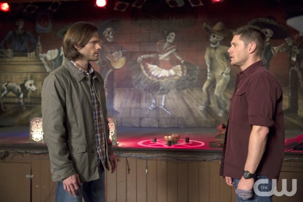 Supernatural -- "Brother's Keeper" -- Image SN1022B _0213 -- Pictured (L-R): Jared Padalecki as Sam and Jensen Ackles as Dean -- Photo: Katie Yu/The CW -- ÃÂ© 2015 The CW Network, LLC. All Rights Reserved.
